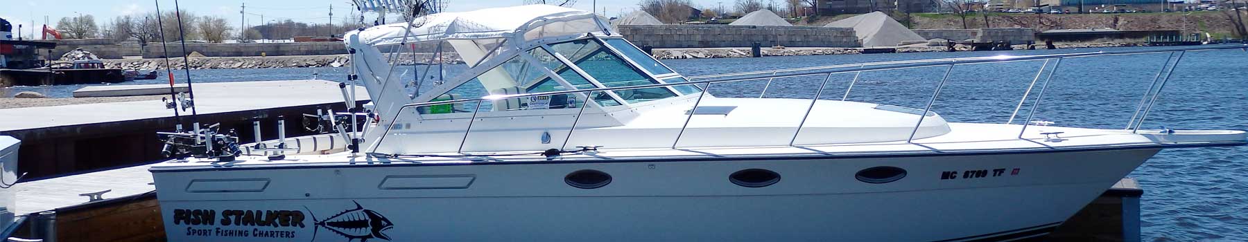 A sleek white yacht cruises on calm water near a rocky shoreline.